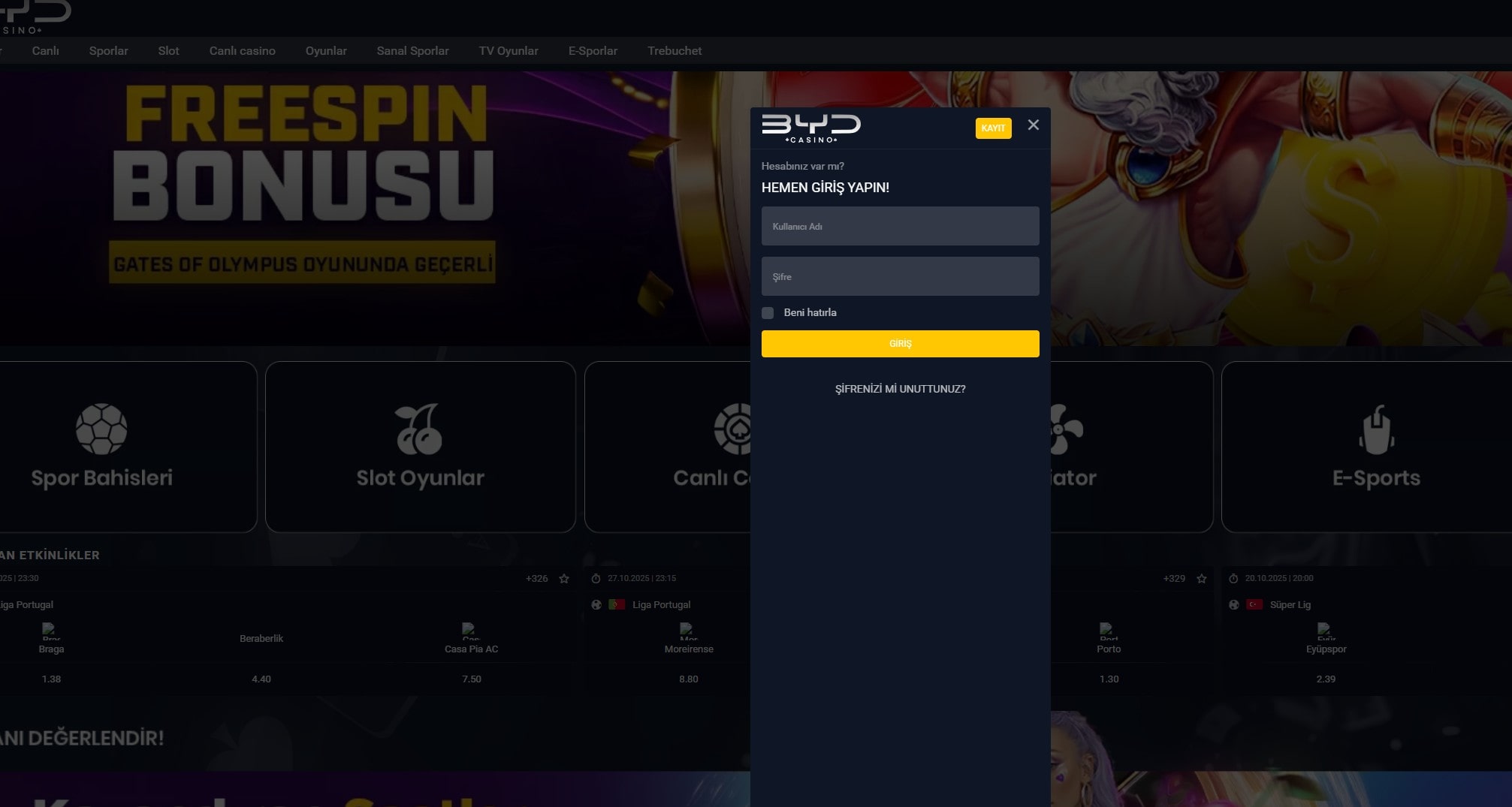 bydcasino giriş